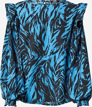 Wallis - Blusa en azul: frente