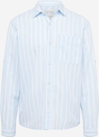 TOM TAILOR DENIM Overhemd in de kleur Lichtblauw / Wit, Productweergave