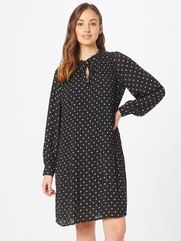 Robe-chemise 'Laurine' MSCH COPENHAGEN en noir : devant