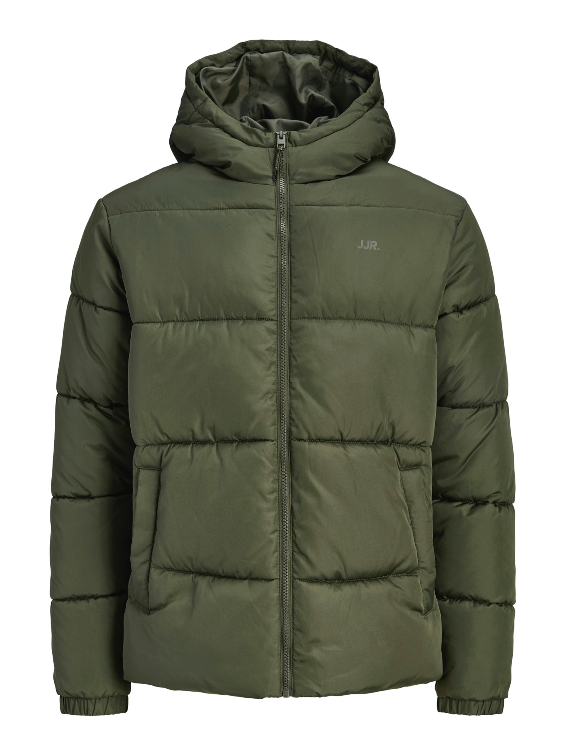 JJ Rebel Zimní bunda – zelená: přední strana