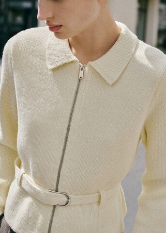 MANGO Strickjacke in Beige