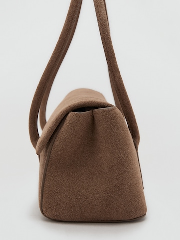 MANGO Дамска чанта 'EROS' в кафяво