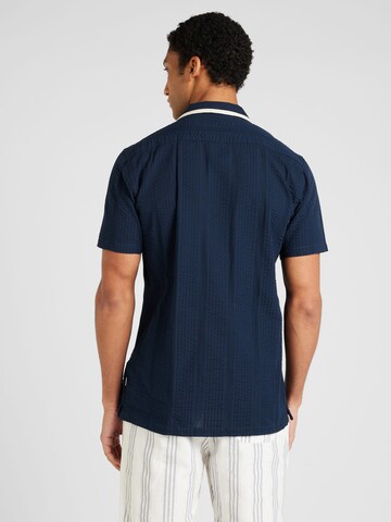 Lindbergh Regular fit Srajca | modra barva