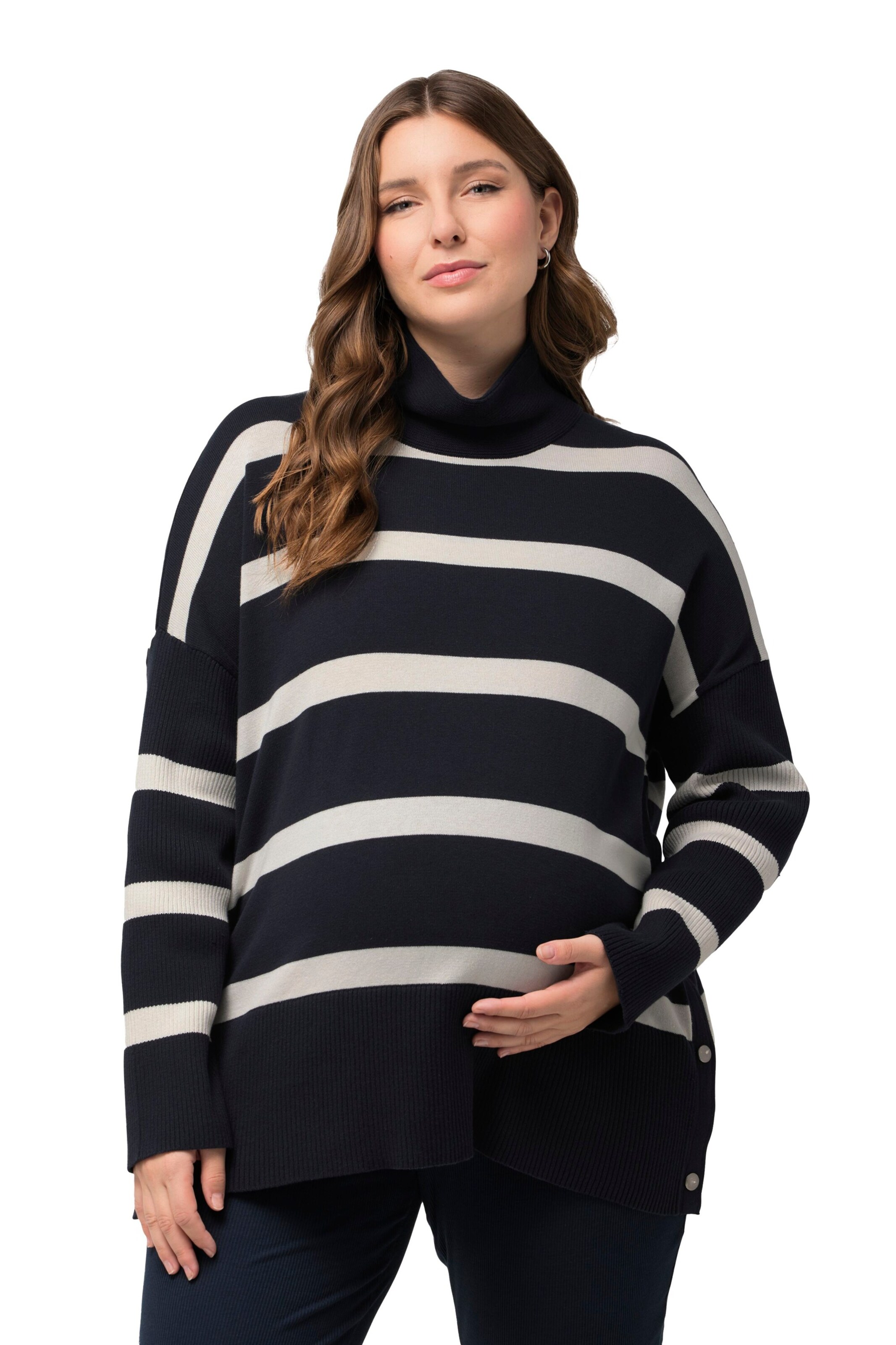 Ulla Popken Pullover in Blau: Vorderseite