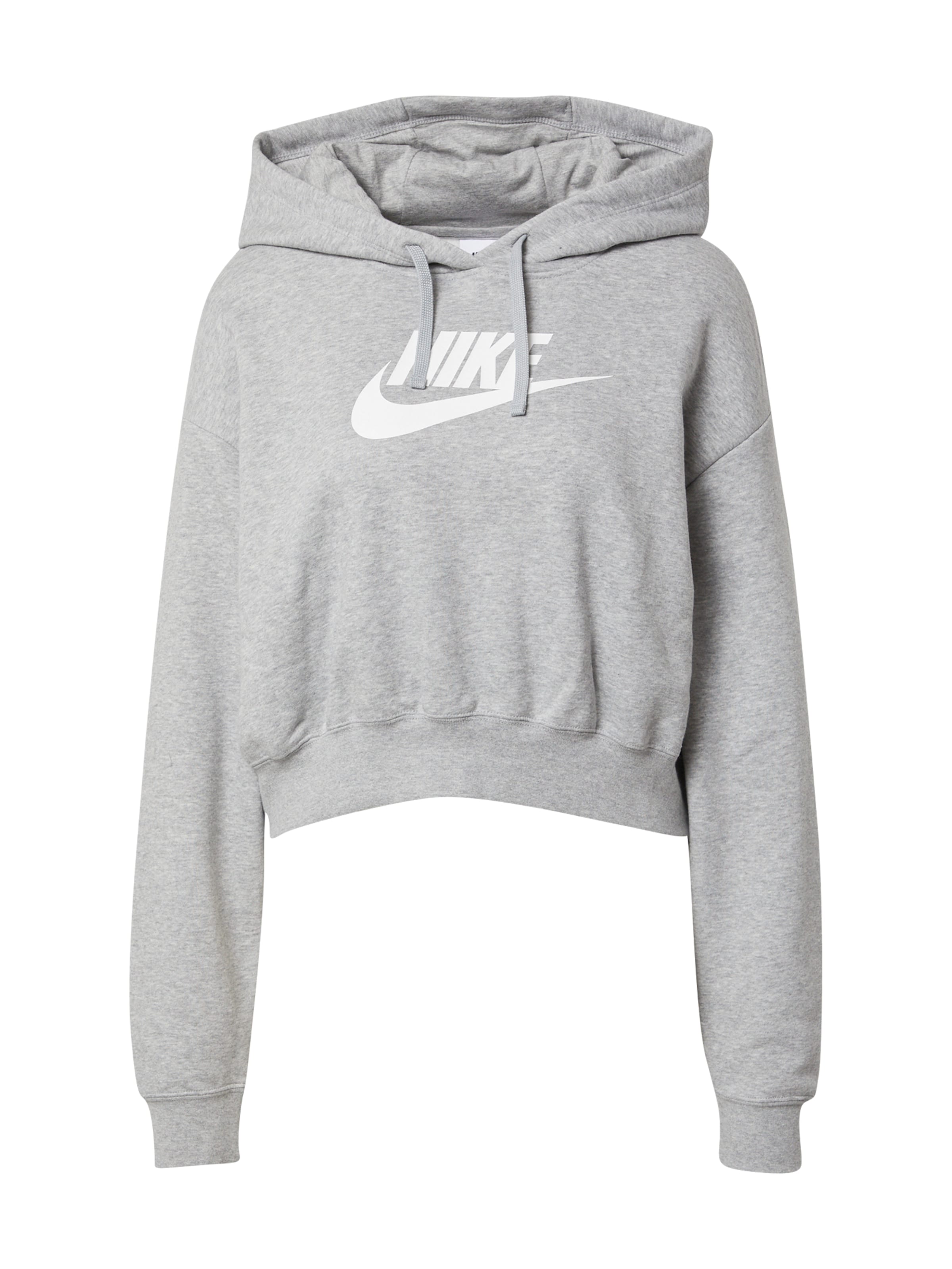 Nike Sportswear Mikina - Sivá: predná strana