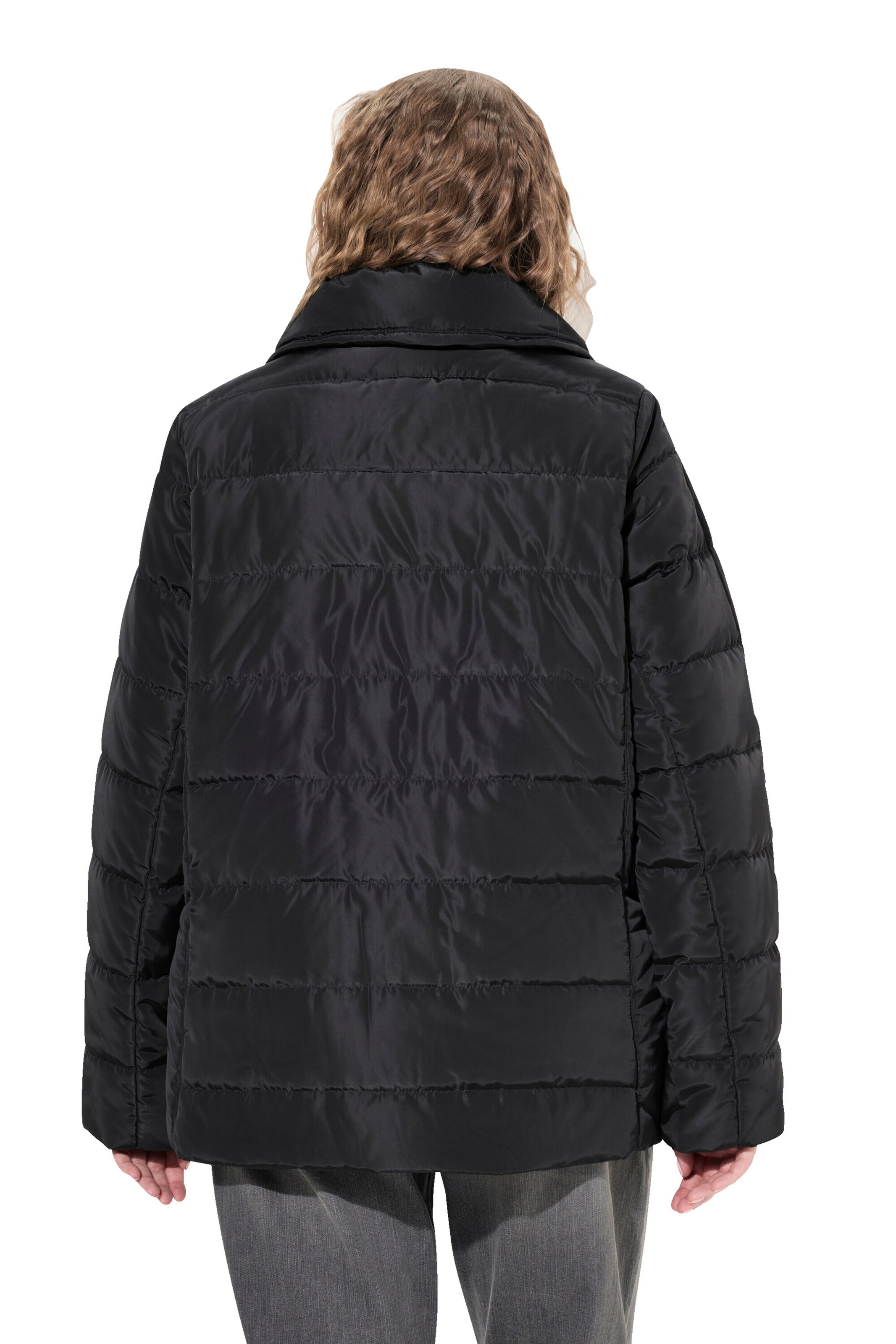 Ulla Popken Tussenjas in Zwart