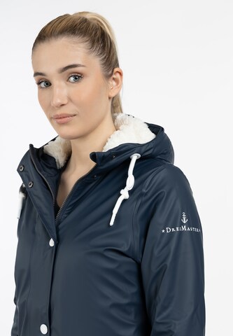 DreiMaster Maritim Winter jacket in Blue