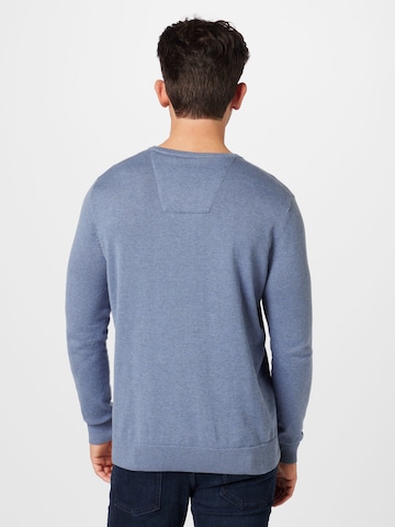 TOM TAILOR Regular fit Sweater in Blue