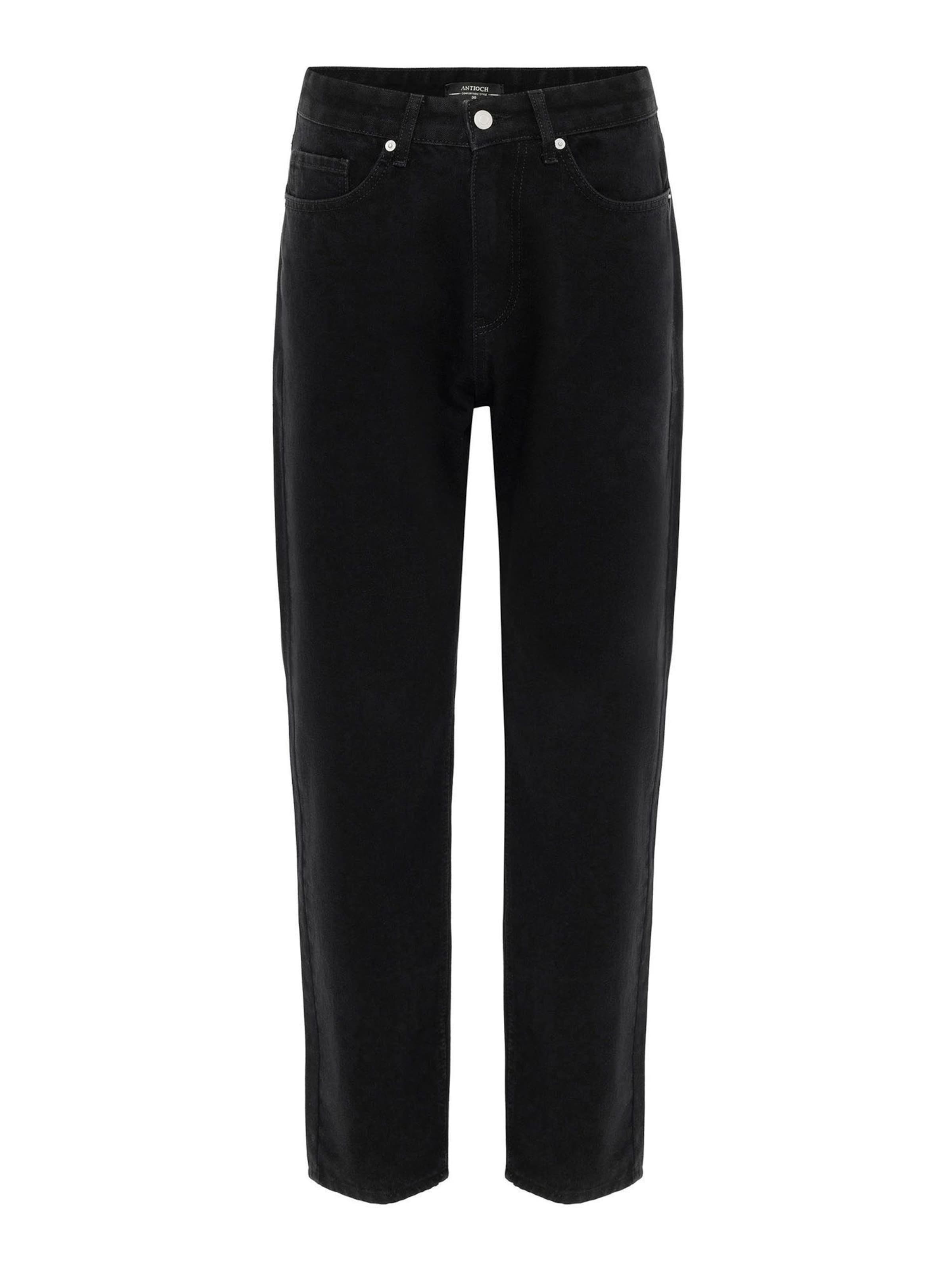 Antioch Jeans in Black: front