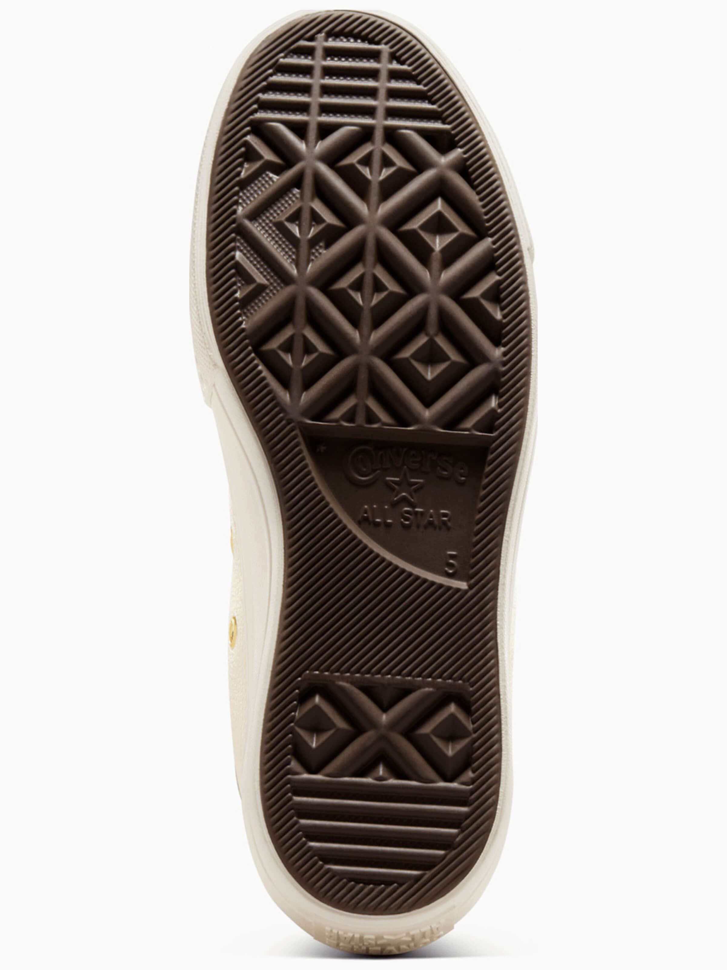 Baskets hautes 'Chuck Taylor As Lift' CONVERSE en beige