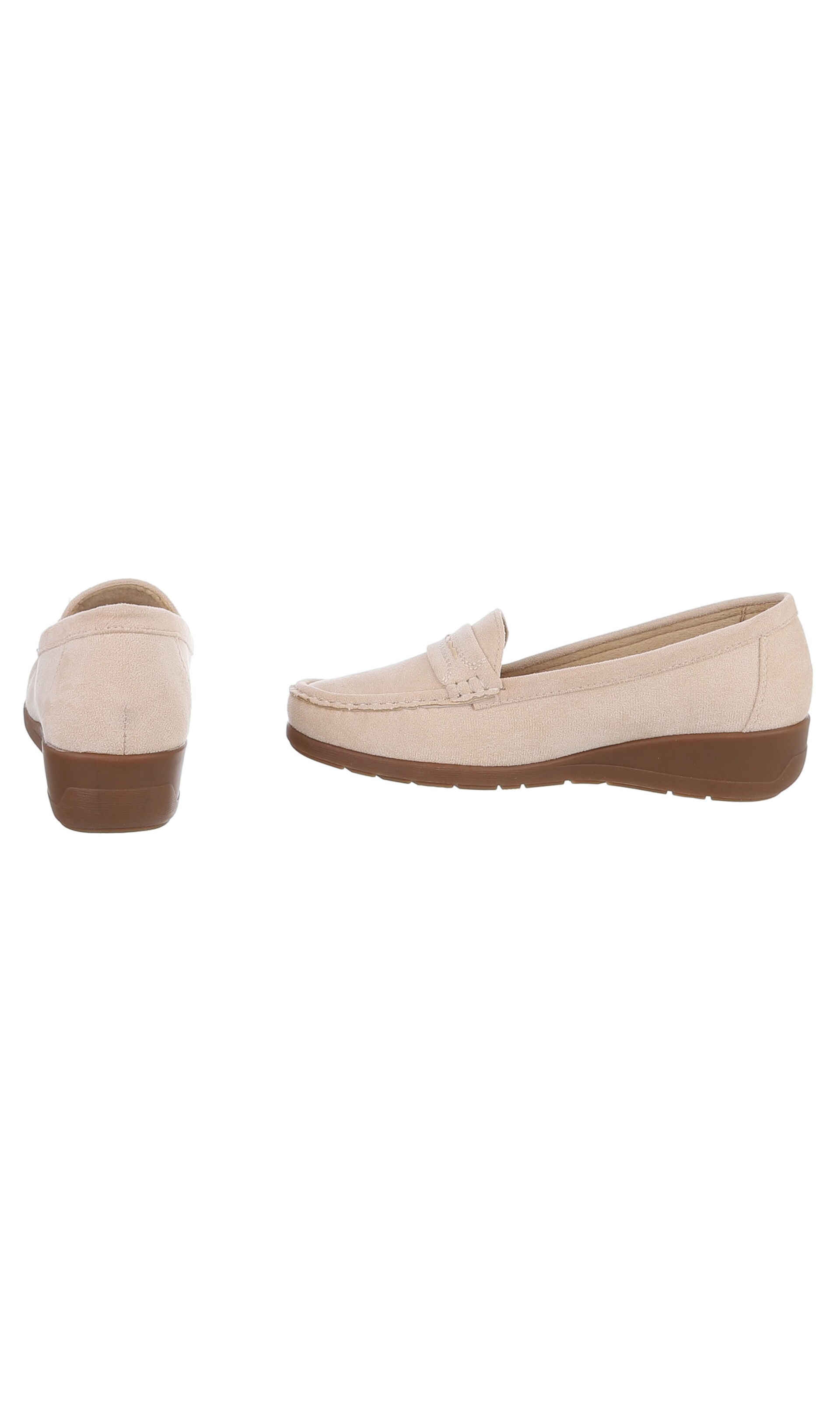 Ital-Design Mokassin in Beige