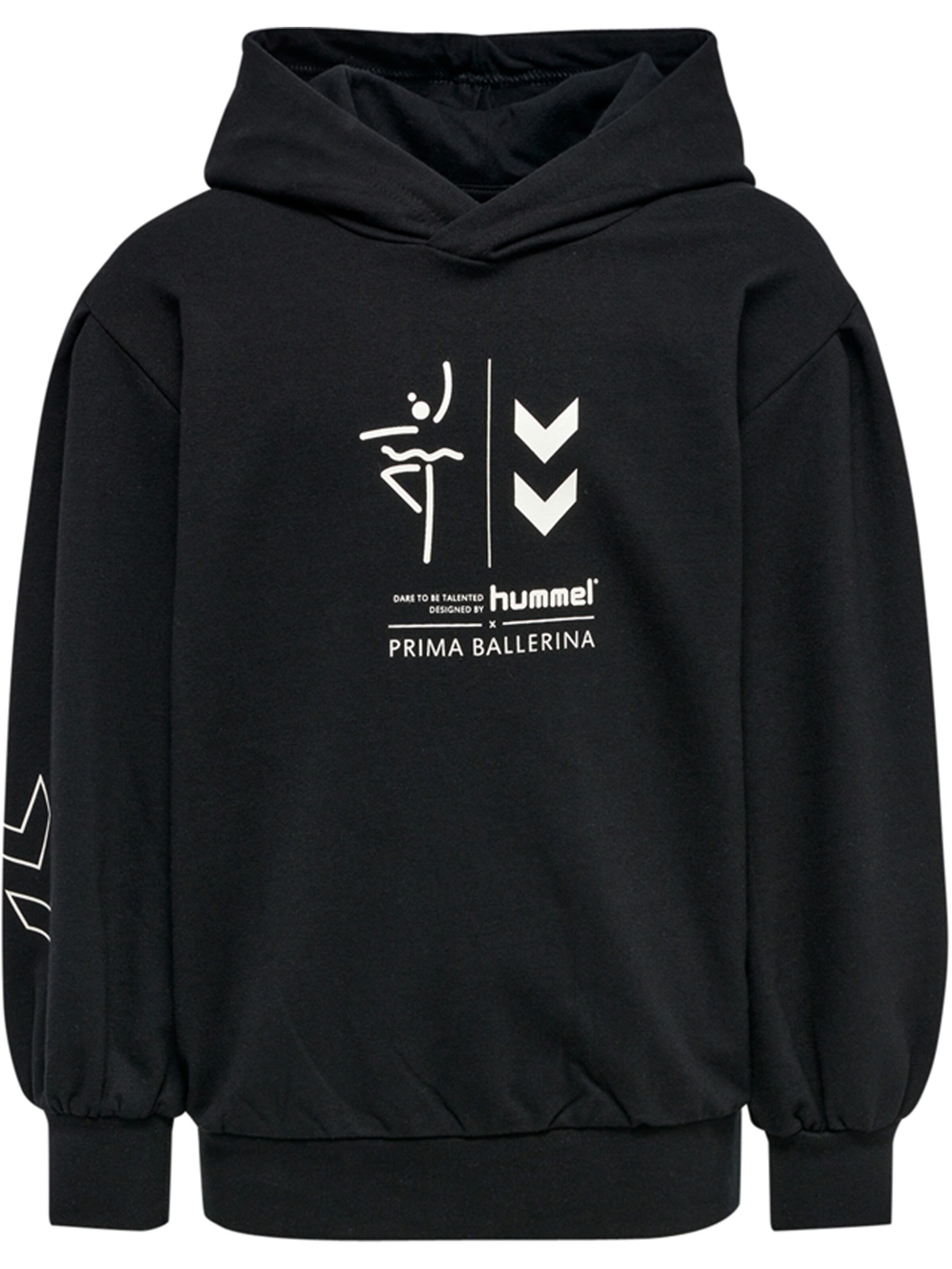 Hummel Sweatshirt in Zwart: voorkant