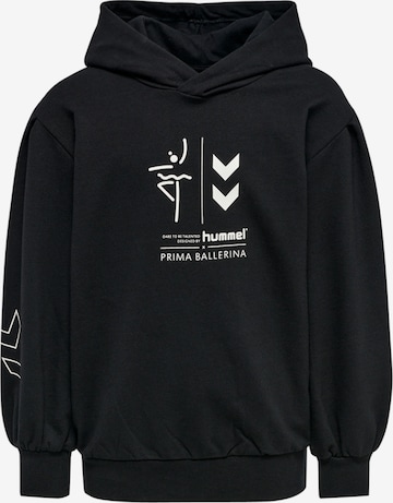 Hummel Sweatshirt in Zwart: voorkant