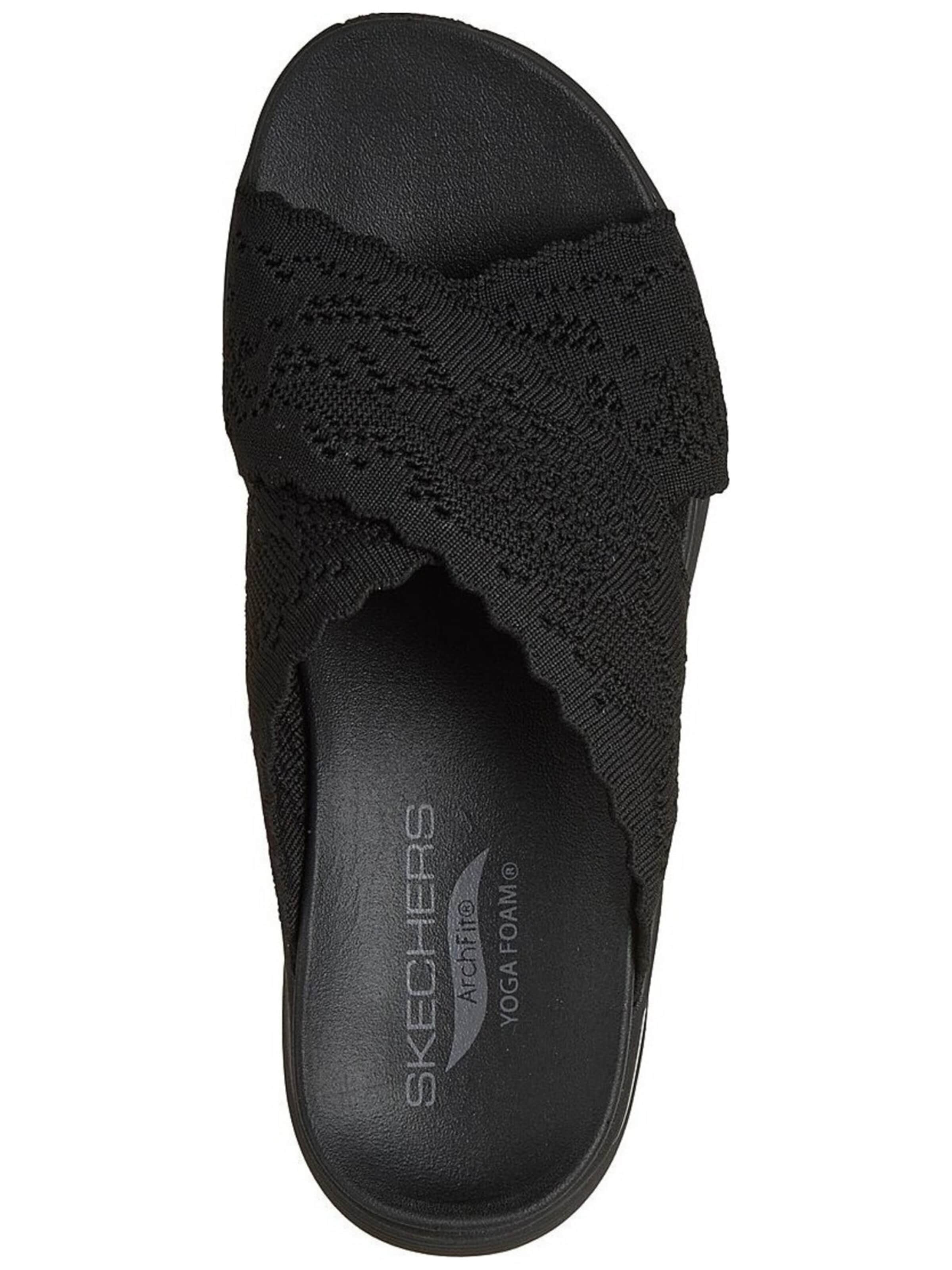 SKECHERS - Zapatos abiertos en negro
