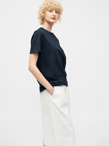 PIECES Tričko 'PCMila' - Modrá