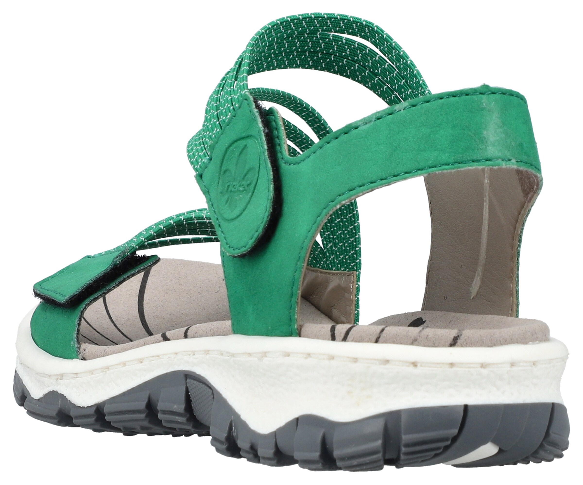 Sandales de randonnée Rieker en vert