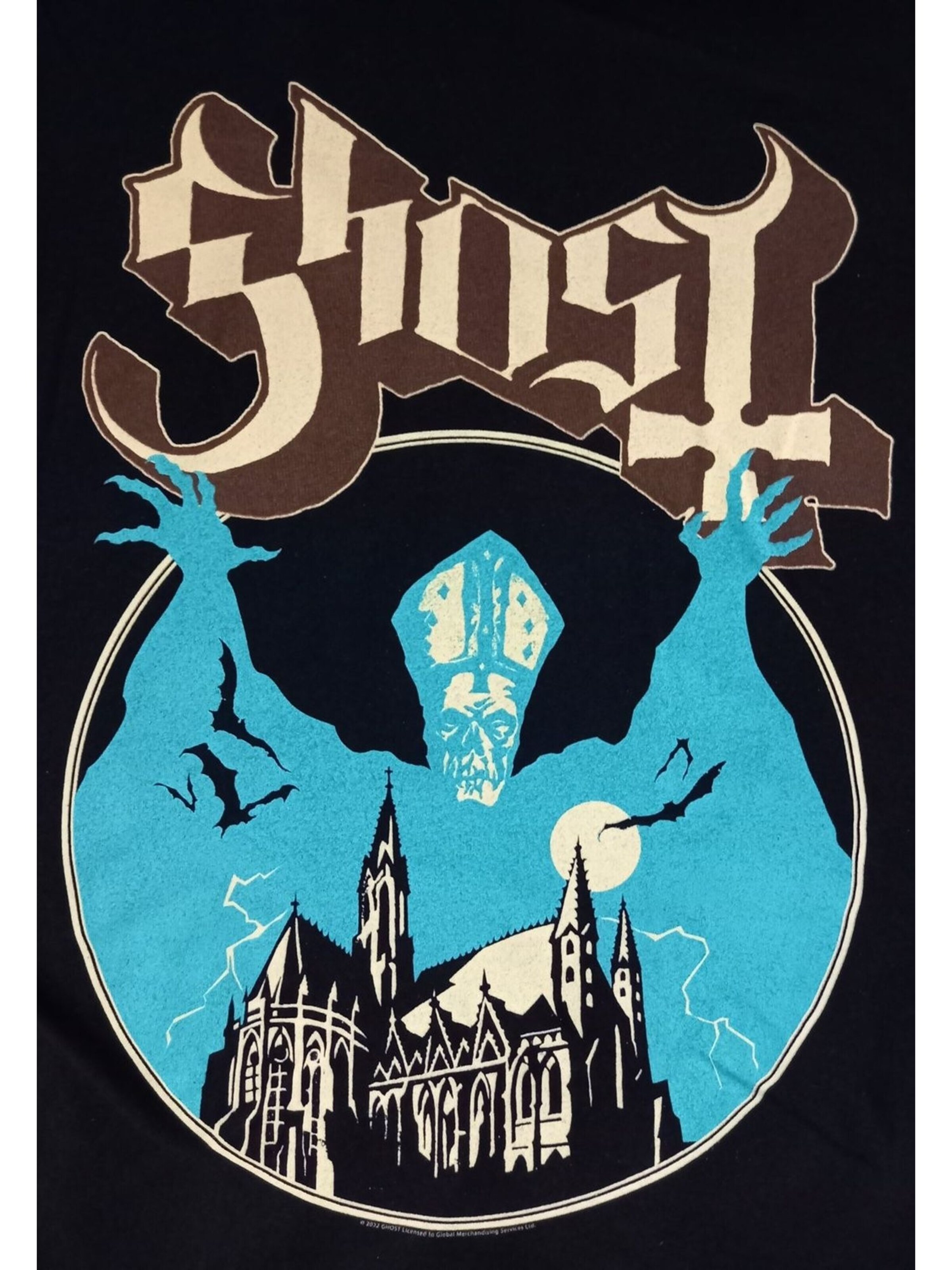 T-Shirt Ghost en noir