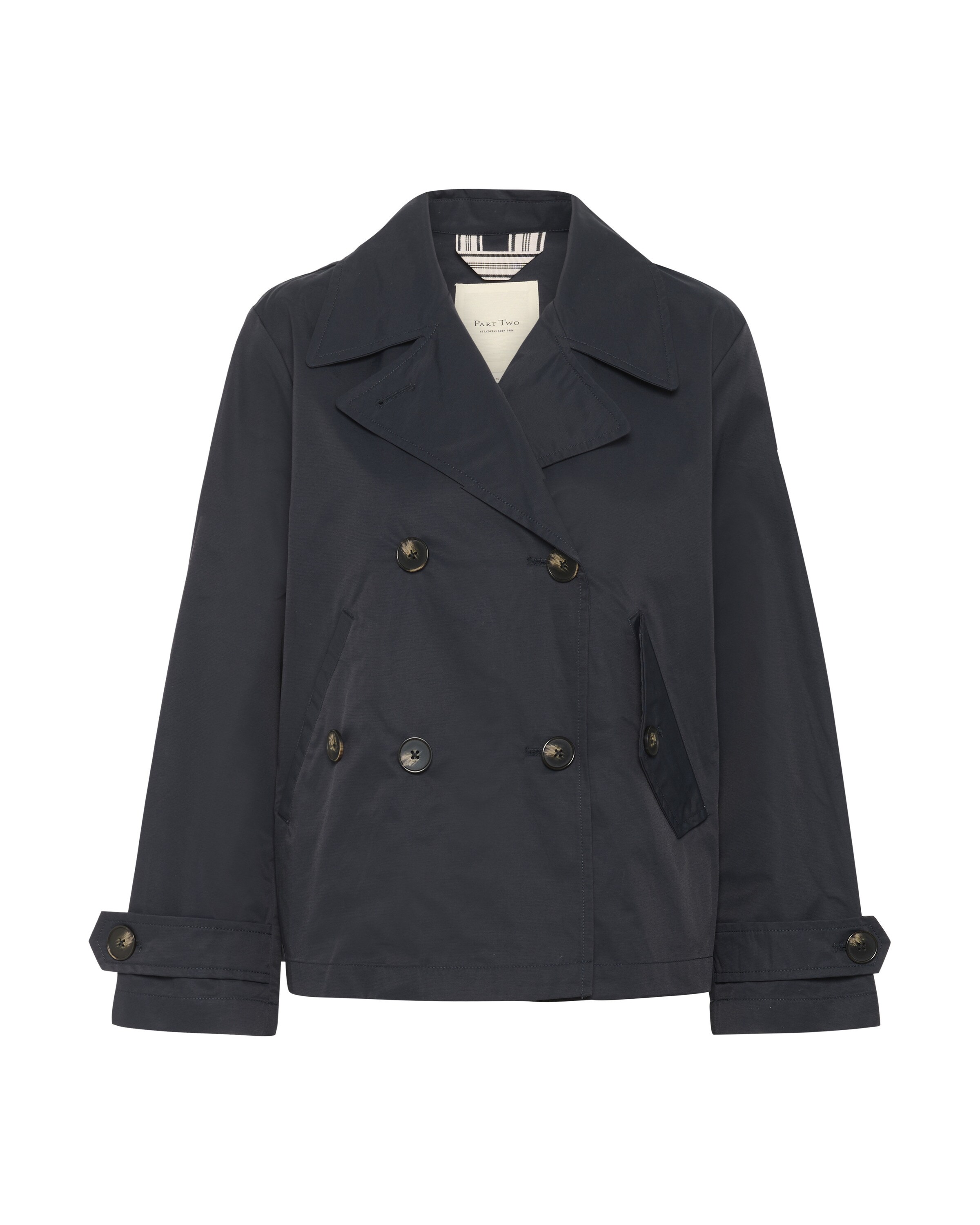 Veste mi-saison 'Nelli' Part Two en bleu : devant