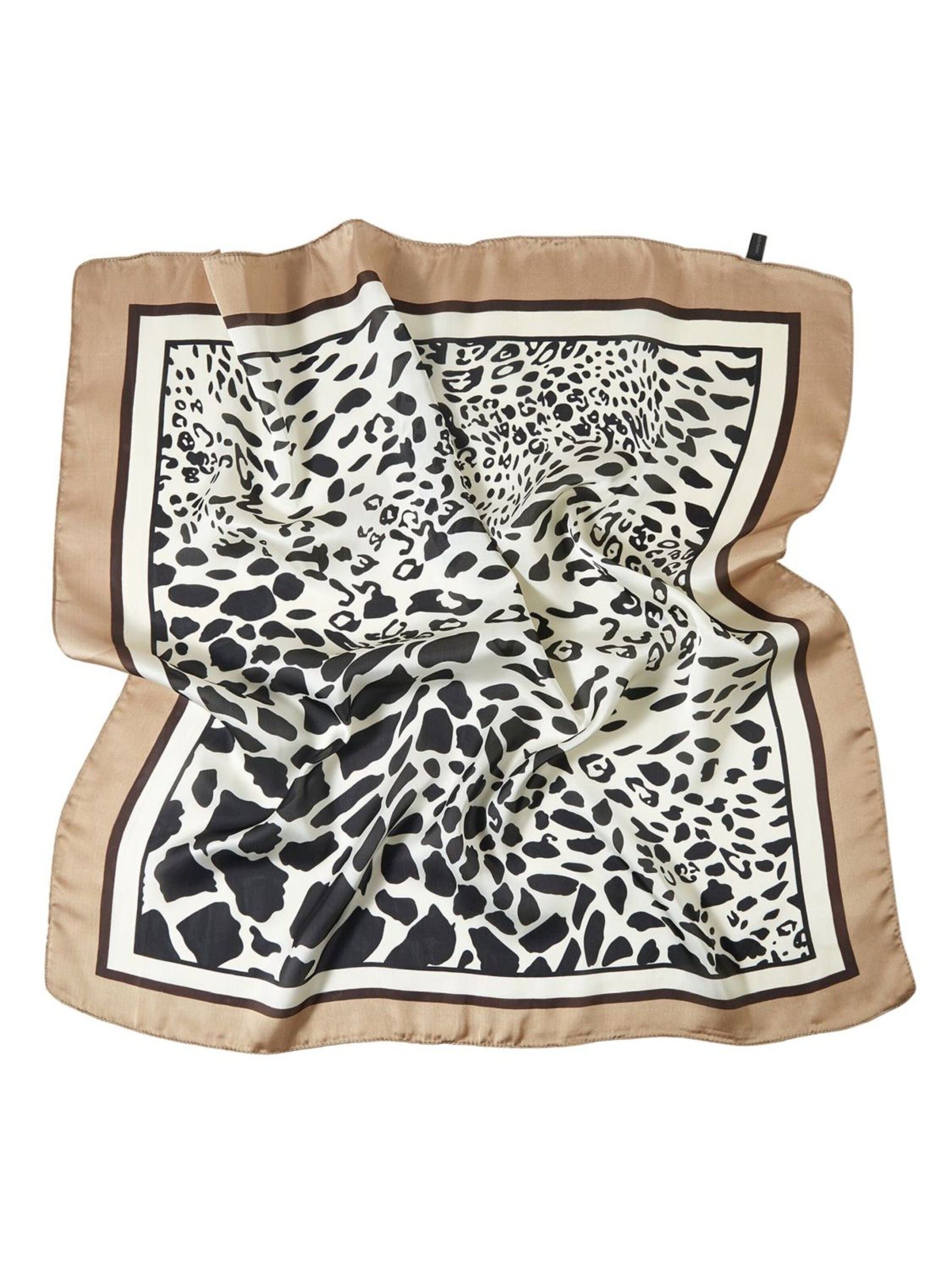 alberto cabale Scarf 'Process Cléo' in Beige: front