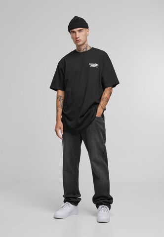 Mister Tee Majica 'Ghetto de France' | črna barva