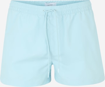 Calvin Klein Swimwear - Bermudas en azul: frente