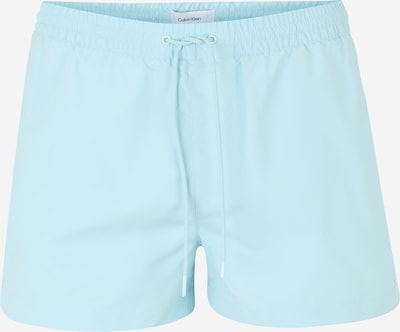 Calvin Klein Swimwear Uimashortsit värissä vaaleansininen / valkoinen, Tuotenäkymä