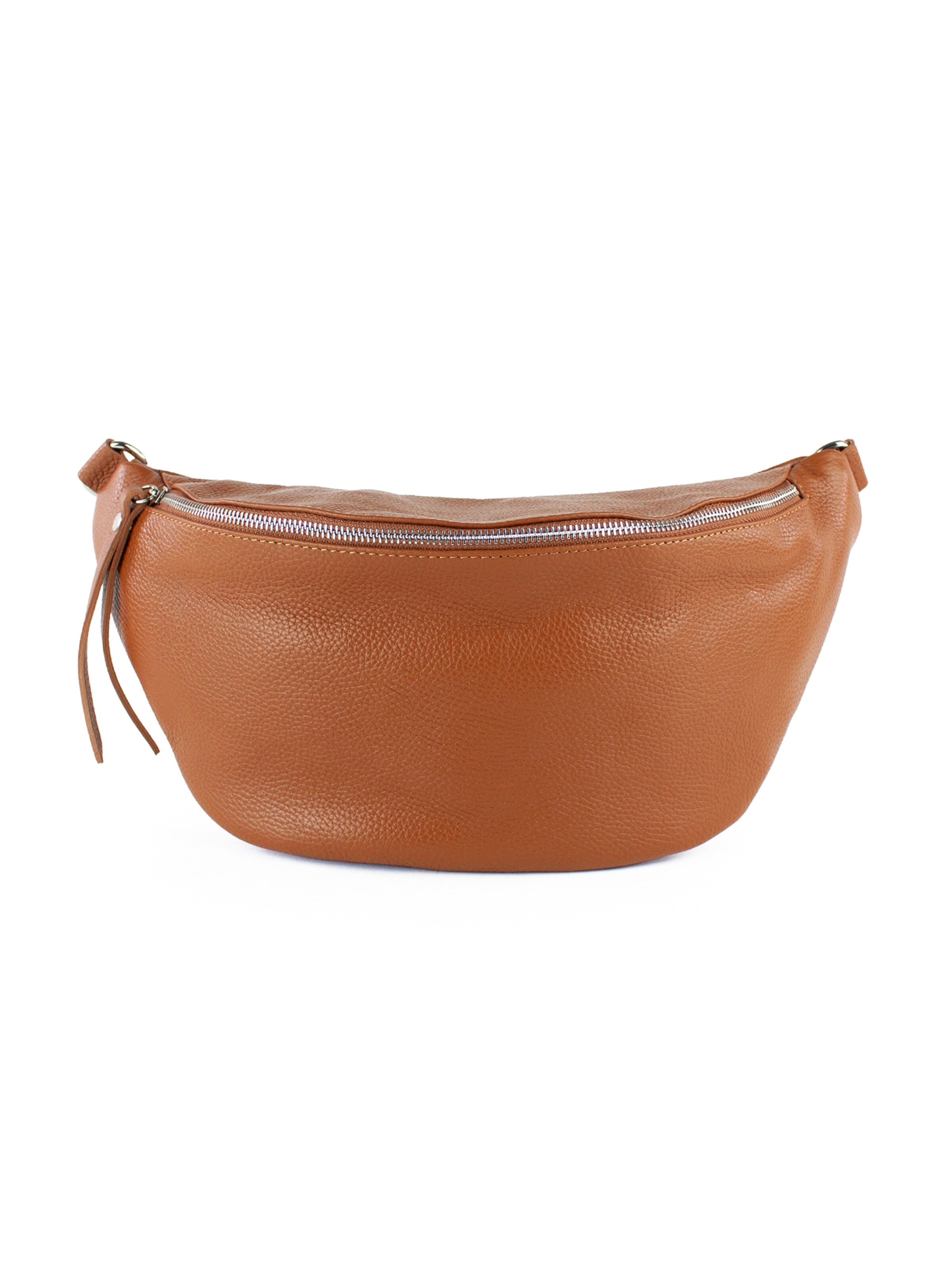 Sacs banane lePelou en marron : devant