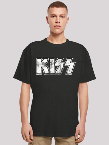 F4NT4STIC Shirt 'Kiss' in Schwarz: Vorderseite