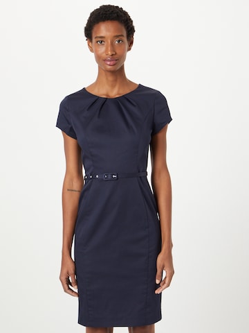 Vera Mont Sheath Dress in Blue: front