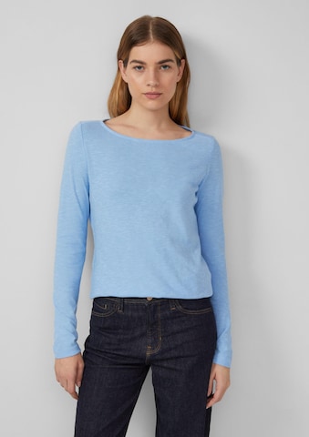 s.Oliver Shirt in Blauw: voorkant