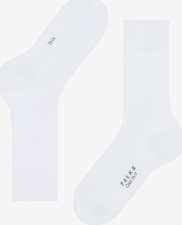 FALKE Socks 'Cool 24/7' in White: front