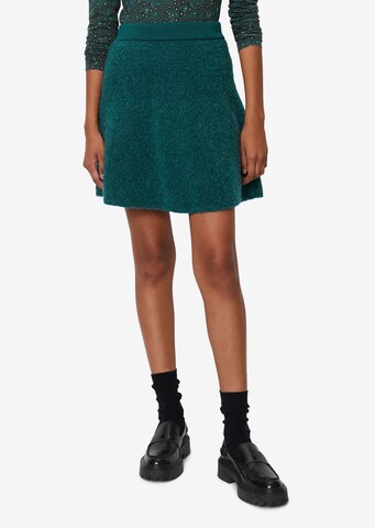 Marc O'Polo DENIM Skirt in Green: front
