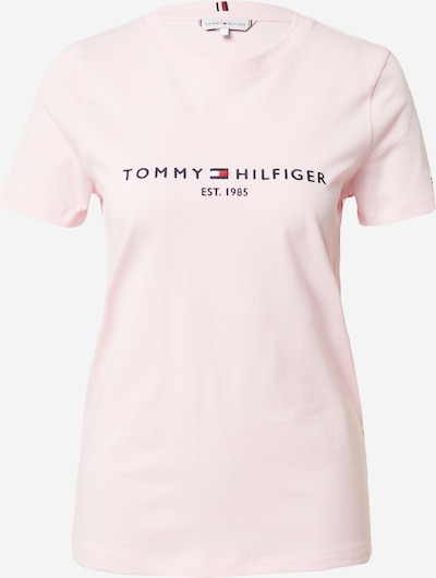 TOMMY HILFIGER T-Shirt in navy / pastellpink / rot / weiß, Produktansicht