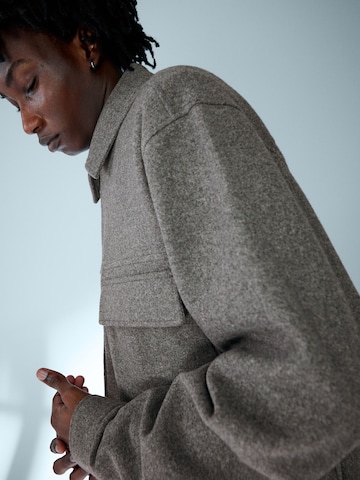 Bershka Between-season jacket in Grey