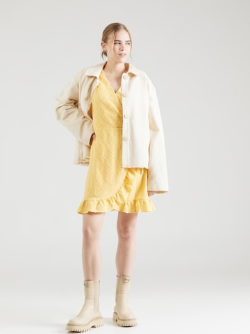 VILA Summer dress 'VIDELEA' in Yellow