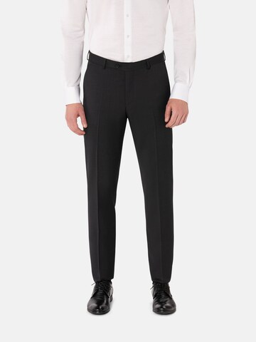 BENVENUTO Slimfit Anzug 'Romeo Nero' in Grau