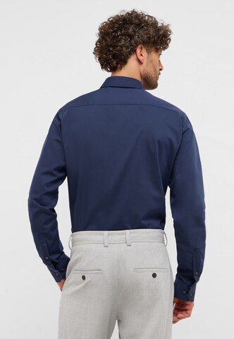 ETERNA Slim fit Zakelijk overhemd 'Performance' in Blauw