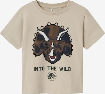 NAME IT - Camiseta en beige: frente