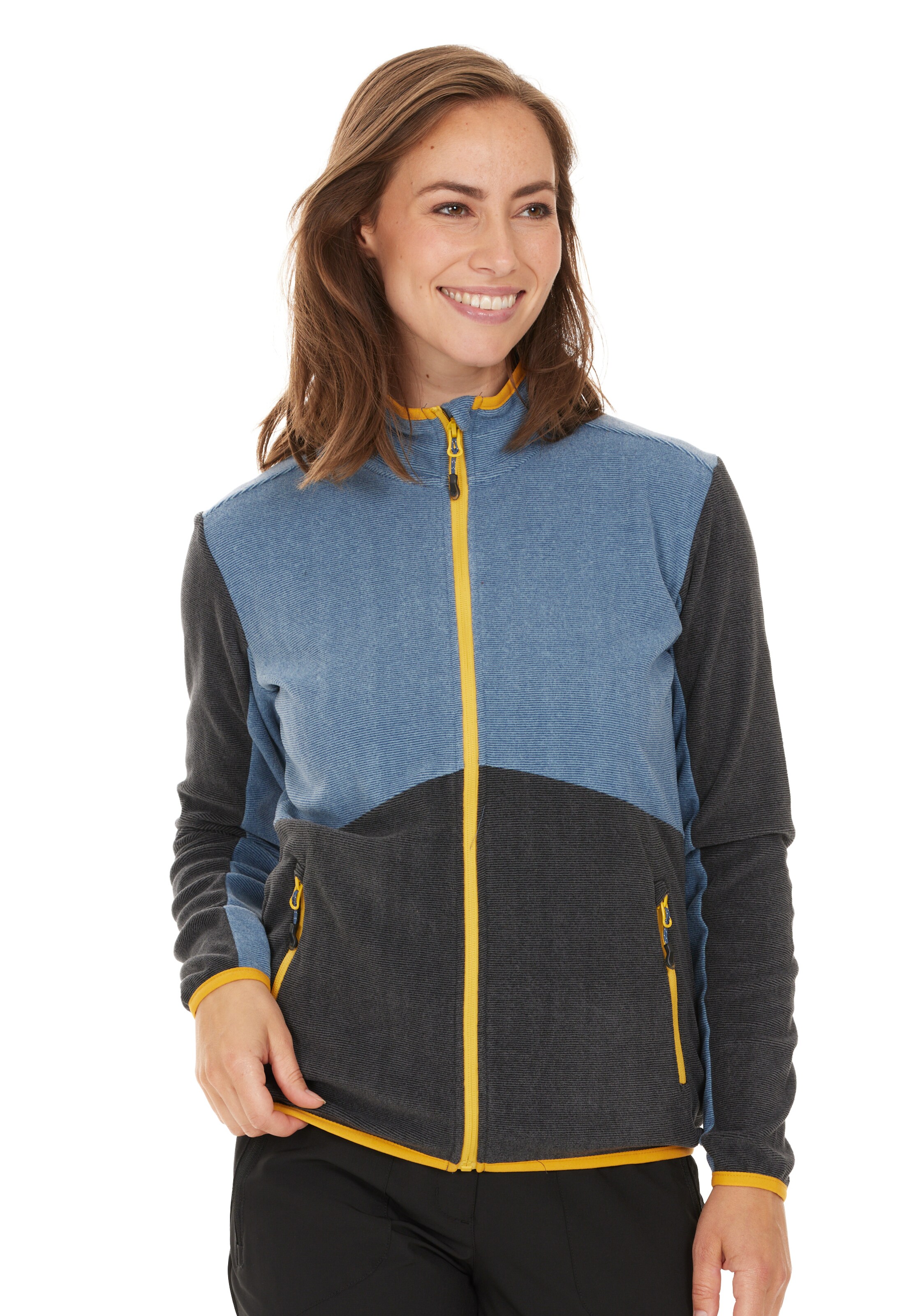 Whistler Funktionsfleecejacke 'Greyson' in Blau: Vorderseite