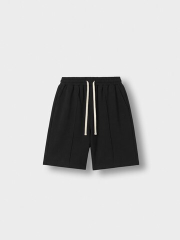 Burocs Workout Pants in Black: front
