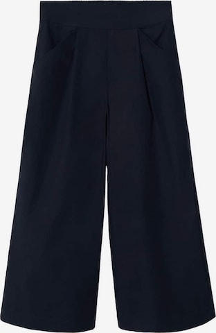 Wide Leg Pantalon à pince 'Trona-H' MANGO en bleu : devant