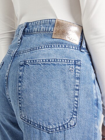 rag & bone Lużny krój Jeansy w kolorze niebieski