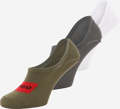 HUGO Avokassukat värissä oliivi / punainen / valkoinen, Tuotenäkymä