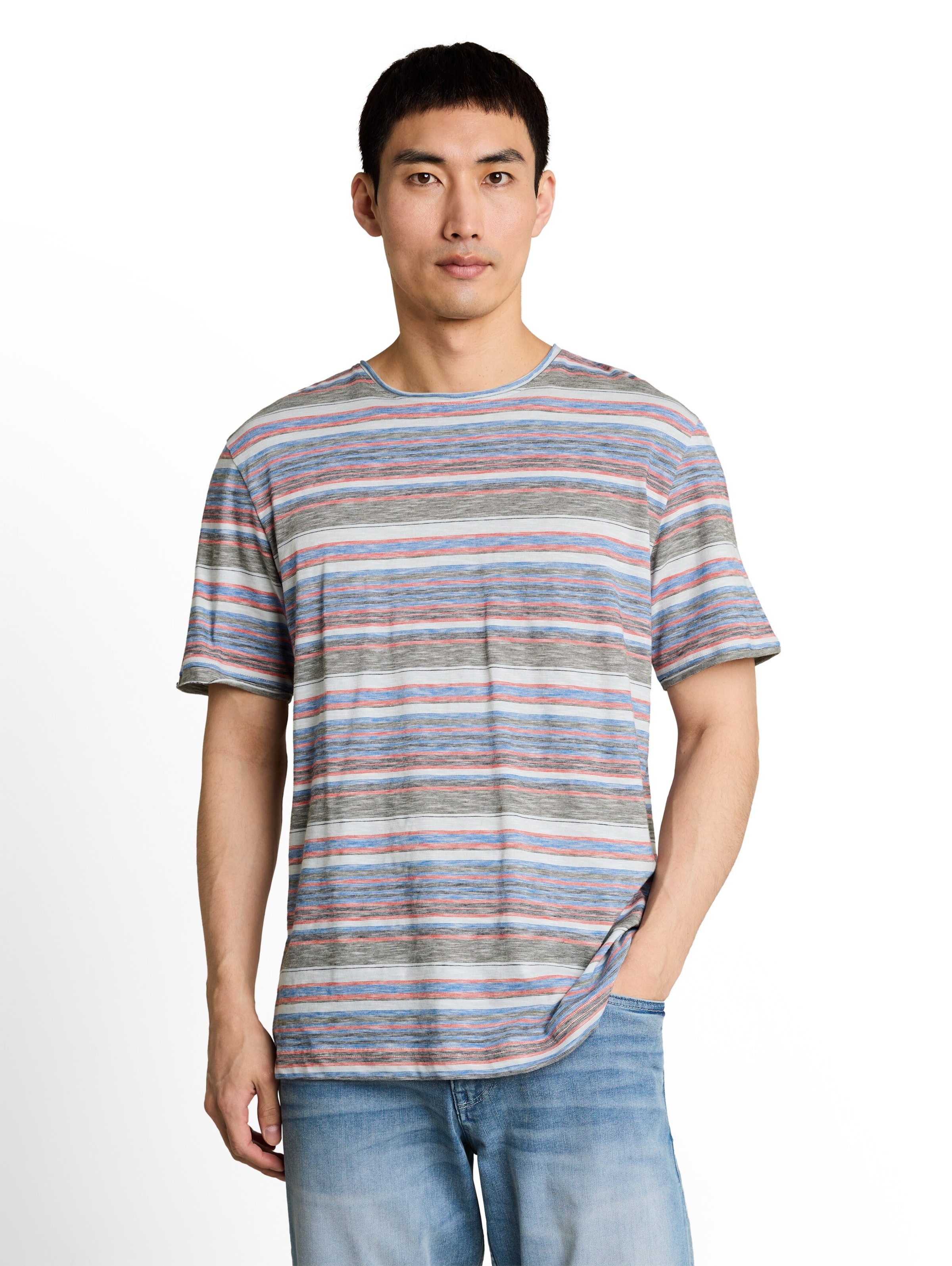 Tricou de la TOM TAILOR pe verde: față