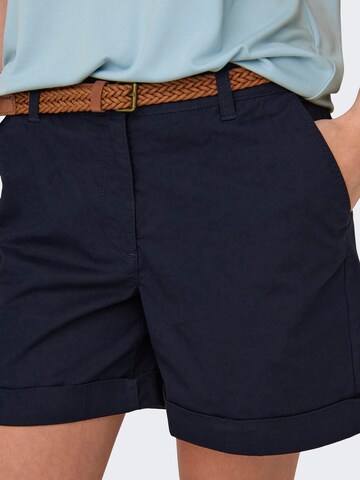 JDY Regular Shorts 'Chicago' in Blau