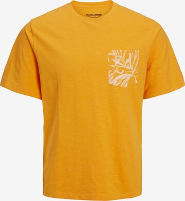 T-Shirt 'Crayon' JACK & JONES en orange : devant