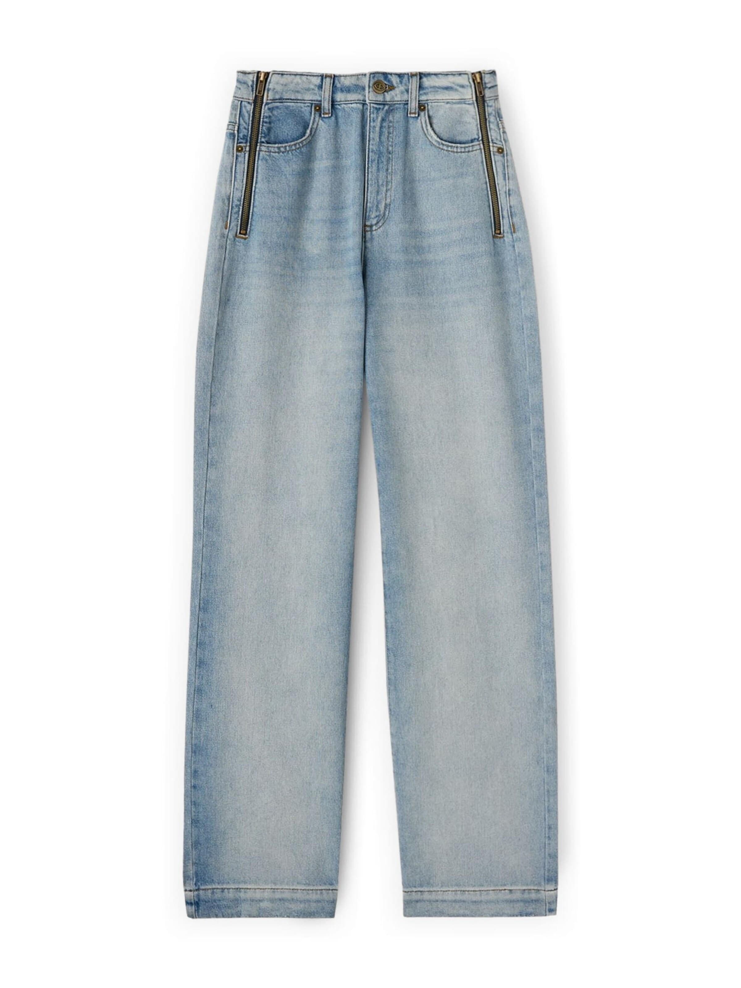 Wide Leg Jean MOTIVI en bleu : devant