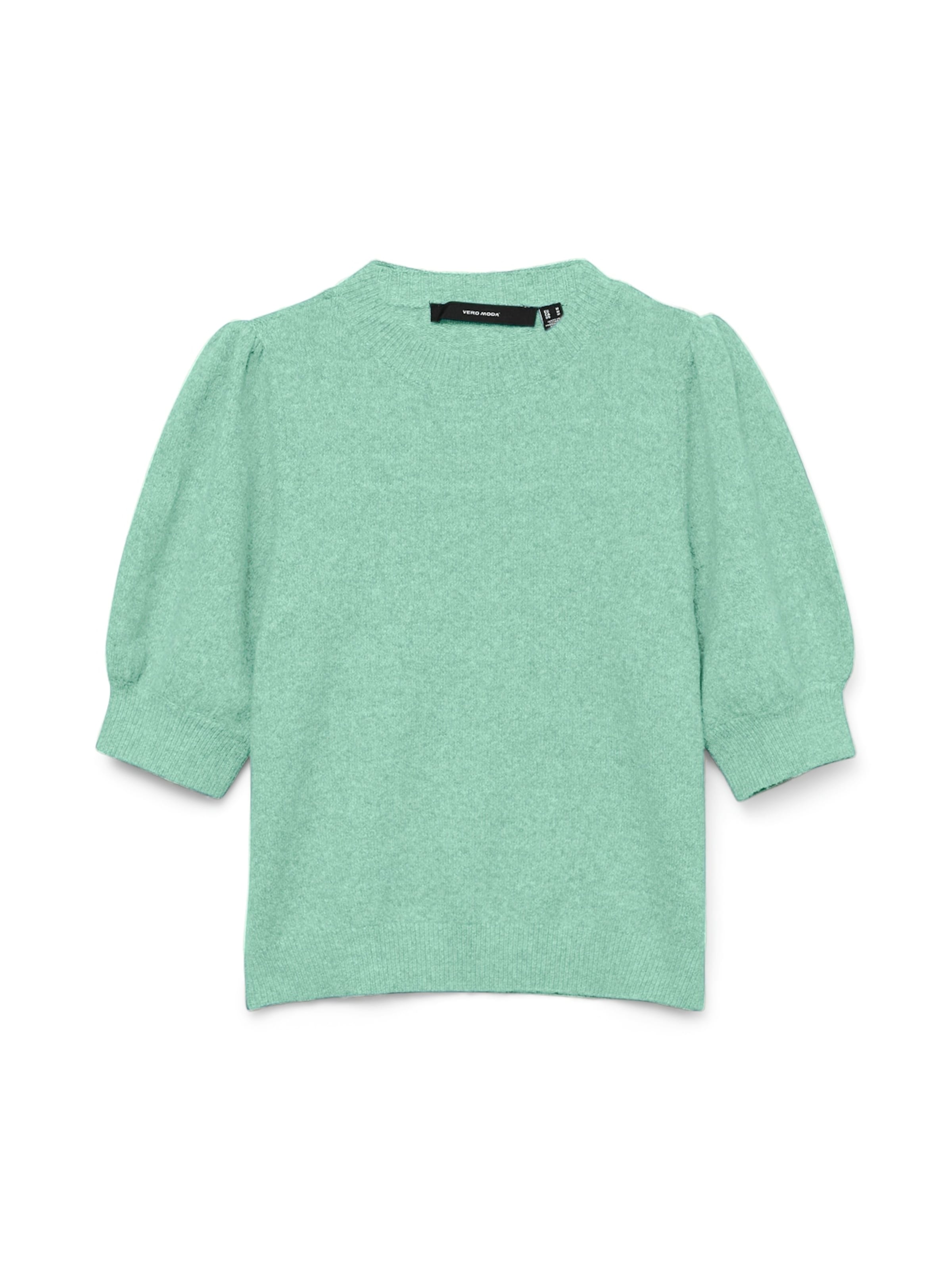 Pull-over 'VMDoffy' VERO MODA en vert : devant