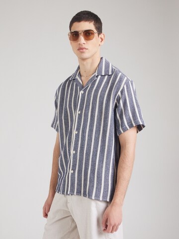 JACK & JONES Comfort fit Overhemd 'JORCoba' in Blauw: voorkant