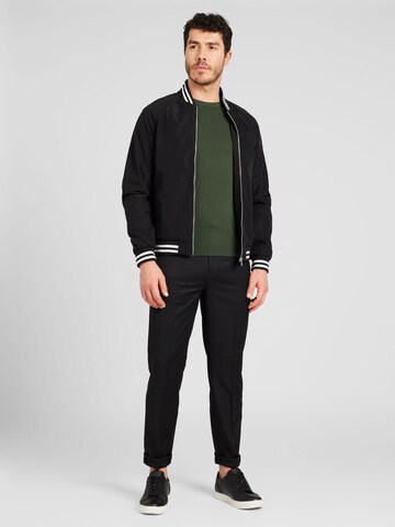 JACK & JONES Kurtka przejściowa 'LUCCA' w kolorze czarny